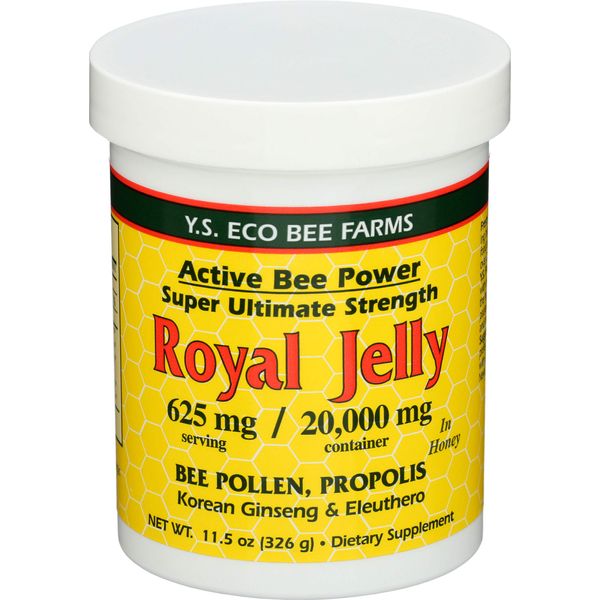 YS Royal Jelly/Honey Bee - Royal Jelly In Honey Ult Strength, 11.5 oz gel