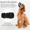 Adjustable Dog Muzzle for Small Dogs, Breathable Mesh Soft Muzzle for Chihuahua (Grey, XS)