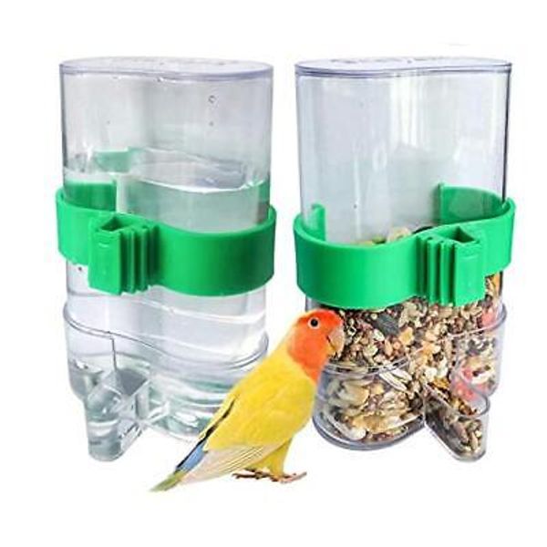 Parakeet Water Dispenser No Mess Parrot Feeder Parakeet Waterer Cockatiel