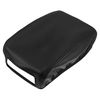 X AUTOHAUX Black Car Armrest Box Protector Cover Pad Replacement Black Stitches