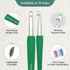 Waves 2.0 Single Ended Crochet Hooks 6.0 mm - J/10 (Minty Teal)