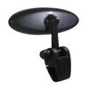 "CIPA 02003 Ellipse 4"" x 11"" Marine Mirror", black