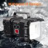 100000LM LED Searchlight USB Rechargeable Flashlight Torch Portable Work Light