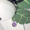 GRAPHICS & MORE Purple Hair Don't Care Ceiling Fan and Light Pull Chain