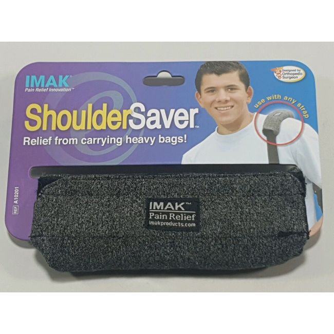 IMAK Shoulder Saver Strap Cover Bag Briefcase Massaging Comfortable Pain Relief