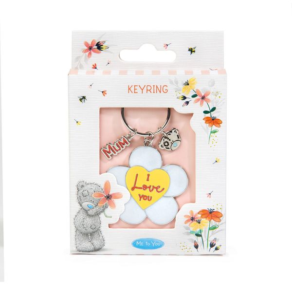 Me To You Bear Mum Flower Keyring