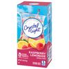 Crystal Light Sugar-Free Raspberry Lemonade Low Calories Powdered Drink Mix 72 Count Pitcher Packets