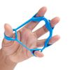 Finger strength training rehabilitation small muscle exercise silicone gripper, product selection, blue