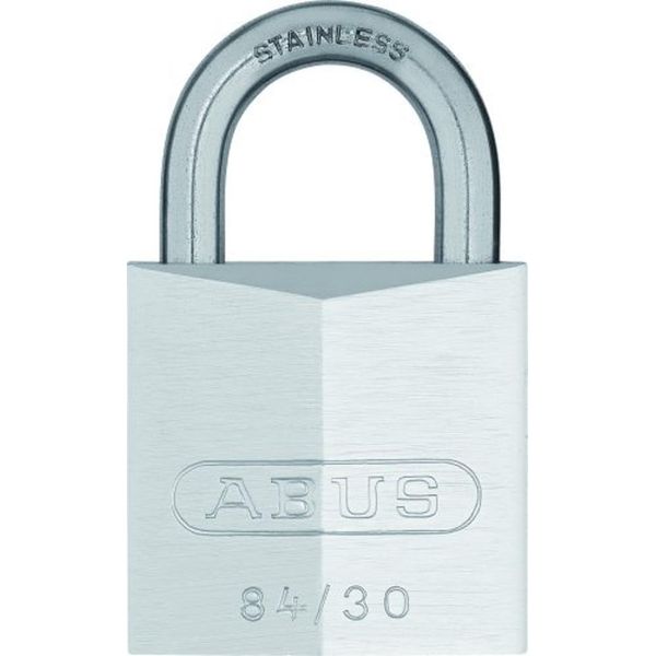 ABUS AB84IB/30 Vorhängeschloss, grau, 30 mm