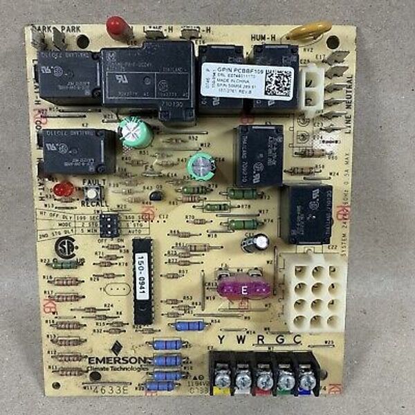 Goodman Amana Emerson PCBBF109 Furnace Control Circuit Board 50M56-289. (B61)