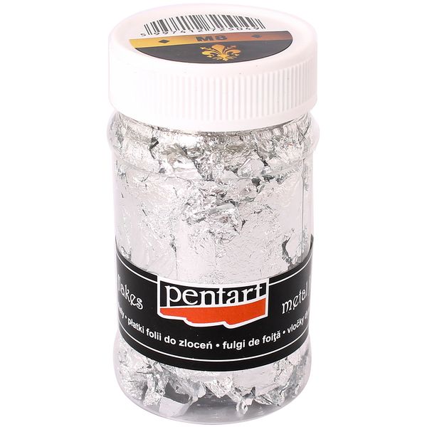 Pentart Metal Flakes, 100 ml, M8, Multi, ONE