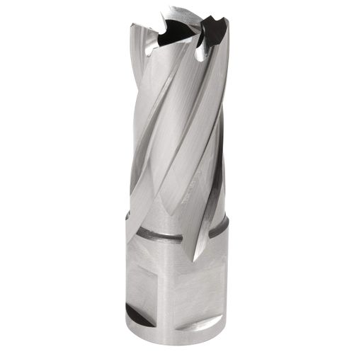 Hougen 12122 11/16 Inch Diameter x 1 Inch Depth of Cut 12,000 Series High Speed Steel Annular Cutter 3/4 Inch Weldon Shank for Magnetic Drills
