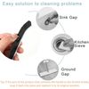 3Pcs Crevice Cleaning Brush Set Grout Scrub Tool Bathroom Kitchen Gap Cleaner