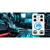Maker hart COMPRISNAKE/COMPRESSION Direct Mix Compressor Pedal with D.MIX Switch - 4 Knobs High-Performance DSP, 32-Bit AD/DA Conversion, and 72-Bit Accumulator Process for Clear and Balanced Tone