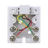 Skywalker Modular Surface Mount Phone Jack (White)