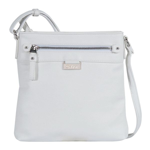 Gabor, Ina Women's Shoulder Bag, White, 23x23x4 cm