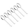 Fosly Large Serving Spoons, Stainless Steel Table Serving Spoon, 6 Pieces, 24 cm