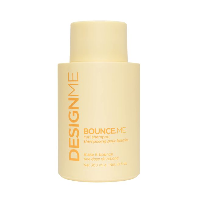 BOUNCE.ME Curl Shampoo by DESIGNME | Curl-Defining, Anti-Frizz Formula for All Curl Types | Nourishing with Kukui Nut Seed and Buriti Oil | Boost Shine, Moisturize Curly Hair