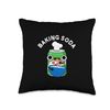 Baking Soda Funny Food Pun Throw Pillow