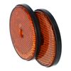 Carpoint 0413960 Reflector Round 70 mm 2 Pieces Orange