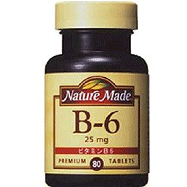 [Otsuka Pharmaceutical] Nature Made Vitamin B6 80 tablets x 10 pieces