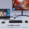 USB Switcher, 2 Input, 2 Output, USB 3.0 Switcher, Share Keyboard, Mouse, Printer, Scanner, Webcam and More with 2 PCs, USB Switcher, Mouse and Keyboard Switcher, Use 1 Printer with 2 Computers, 2