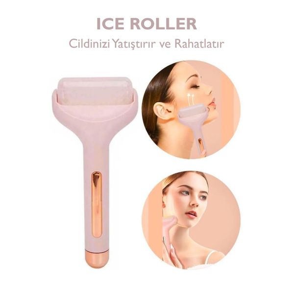 Ice Roller Yüz Masaj Aleti Ice Roller Buz Silindiri Yüz Masaj Ve Cilt Soğutma Bakım Aleti