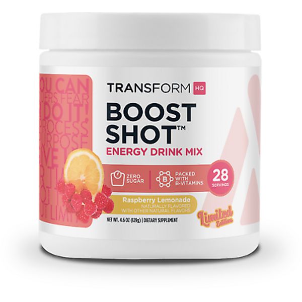 TransformHQ Everyday Boost Shot 28 Servings (Raspberry Lemonade)