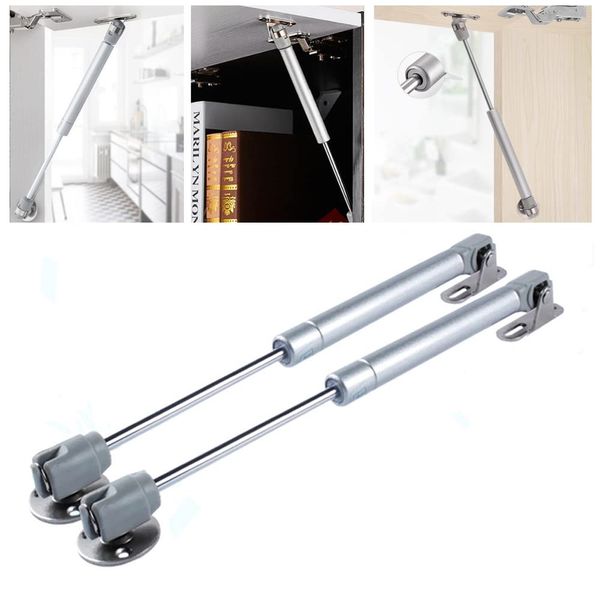 [2 Pack] Gas Spring, Gas Strut, Gas Shocks, Soft Close Hinges, Toy Box Hinges, Lift Supports, Lid Support, Kitchen Cabinet Hinges (150N/33lb/15KG)