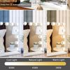 Mirror front light three color dimming USB Hollywood