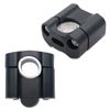 2pcs Motorcycle HandleBar Handle Fat Bar Mount Clamps Riser Universal 7/8'' 22mm