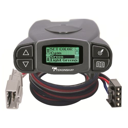 TEKONSHA P3 BRAKE CONTROL + WIRING HARNESS FOR 95-09 DODGE RAM 1500 2500 3500 + DAKOTA, DURANGO & ASPEN. CONTROLLER + PLUG/PLAY WIRE KIT.