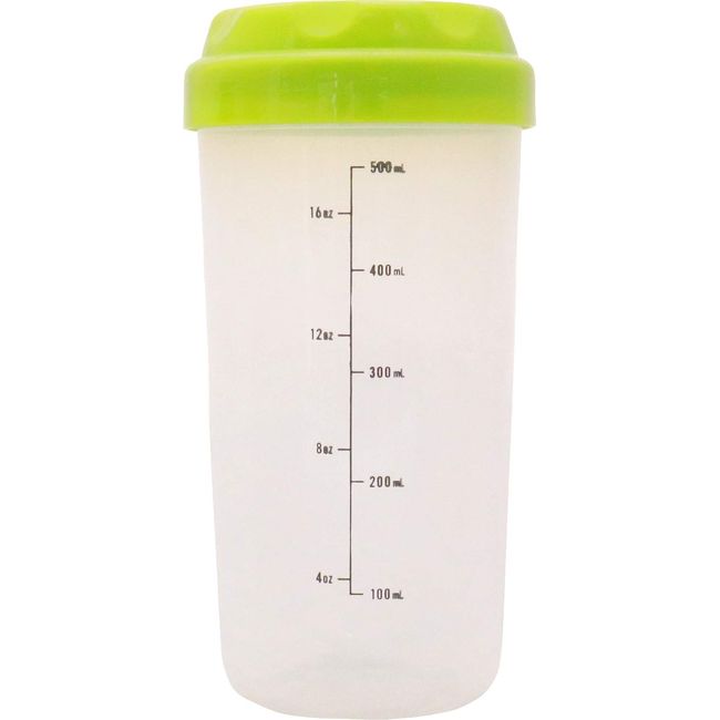 Kokubo KH-076 Protein Shaker, Green, 16.9 fl oz (500 ml)