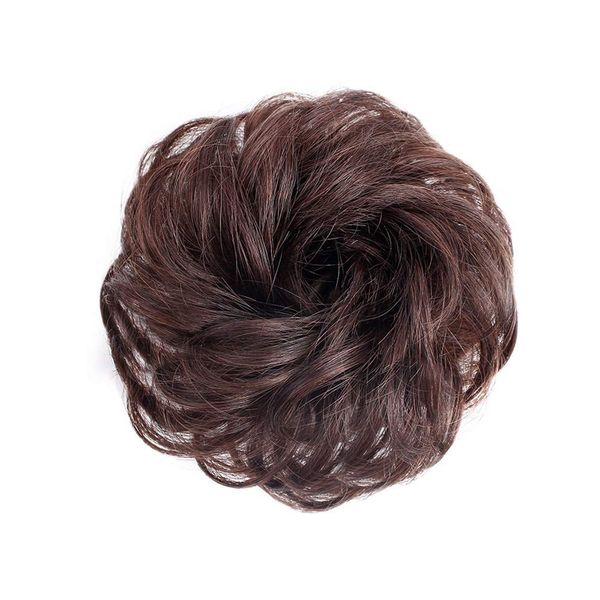 DAILUOSI Bun Wig, Volume Up, Hair Ornament, Hair Accessory, Easy Installation, Heat-resistant Fiber, Women's, Partial Wig, Women's, Weddings, Shichi-Go-San Ceremonies, Graduation Ceremonies, Kimono,