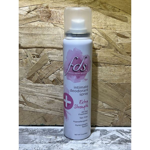 FDS Intimate Deodorant Spray Day Freshness, Extra Strength 2 oz. *MINOR DAMAGE*