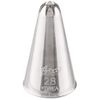 Ateco Decorating Tip 28 - Closed Star Icing Tip - Stainless Steel - Silver