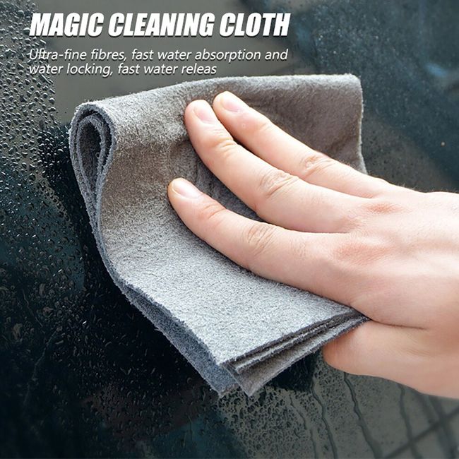 1/5PCS Thickened Magic Cleaning Cloth No Watermark Glass Wiping Cloth  Reusable Window Glass Cleaning Cloth rag Kitchen Towel