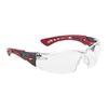 Bollé RUSHPPSIO One Size "Rush+" Safety Spectacles - Orange/Black