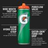 Gatorade 32oz Gator-skin Bottle, Green, One Size