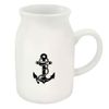 300ml 'Ship Anchor & Rope' Ceramic Milk Jug (MJ00016025)