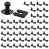 Geogrid Connectors Clips for All GeoCell, Break-Proof Design - 50 Pack