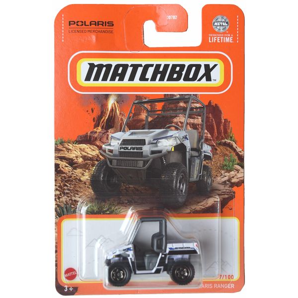Matchbox Polaris Ranger, White 7/100, HVL31