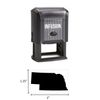 Infusion Nebraska U.S. State/Territory Self-Inking, 1.25 X 2 Inch Rubber Stamp