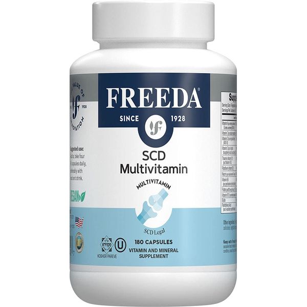 Freeda SCD Multivitamin - 180 Veg Caps