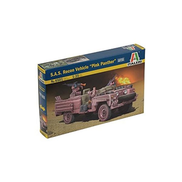 Italeri ITA6501 Pink Panther Model kit, Unpainted, Mittel