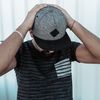 Blackskies Bliss Snapback Cap Unisex Baseball Tweed Cap Black Suede Suede