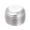 sourcing map Hex Countersunk Plug - Stainless Steel Pipe Fitting 1/2NPT Male Thread Socket Pipe Adapter Connector