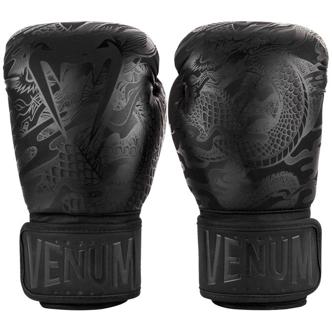 VENUM Boxing Gloves Dragon's Flight Dragons Flight (Black/Black) (8oz)