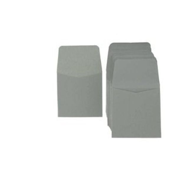Archival Paper Coin Envelopes 2x2 Gray by Guardhouse 50 Pack