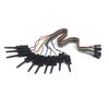 Ytian USB Logic analyzer Test Hook Clip Grabber Jumper Wires & Interface Pins (10pcs, black)